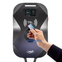 PNI KW22 WiFi 32A charging station, 22KW, for electric cars, 85V - 415V, three-phase, Type 2 cable with 7 pins, 3.5 inch