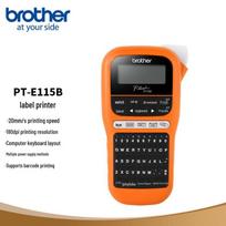 Brother PT-E115B Portable Label Printer CN plug (adapter included) orange