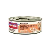 ANIMONDA Carny Adult Fine fillets Jelly White tuna + shrimps - wet cat food - 60g