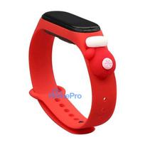 Fusion Accessories Xiaomi Mi Band 5 / 6 Red Xmas Glove