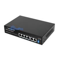 Network Equipment - Esperanza ENS105 6-Port PoE Switch 10 / 100 60W Black