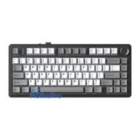 Keyboard Aula F75 HE Magnetic (Black / White) - Dragon King Magnetic Switches