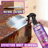 100ml Car Metal Rust Remover Spray - Multi-purpose chromium oxide removal and repair paste for metal surfaces, calcium carbonate 100ml gray