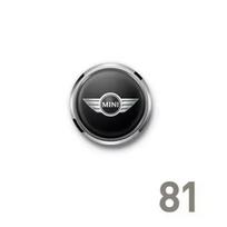 6CM Metalo Automobilio Šoninė Galinė Lipdukas Ženklelis Langui MINI COOPER JCW F56 F60 R60 R61 F60 Cooper S Countryman Paceman Dekoracija dymfu11 1pc