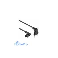 Gembird Power Cord C7 / Angled - Black