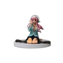 [Super Sonico] Sonico-chan Daily Life Close-Up Special Figure -Its Hot Today!- (Prize) gray