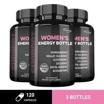 Xemenry - Ashwagandha, Shilajit, and 20-Extract Complex Capsules - Women's Health 120*3