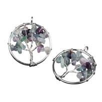 Pakabukas Gyvybės medis,  Fluorite (one)