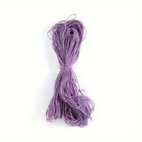 Poliesterinis vaškuotas virvelis papuošalams ir rankdarbiams,  Violetinė