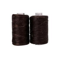 Vaškuota siūlė, Dark coffee wax line two