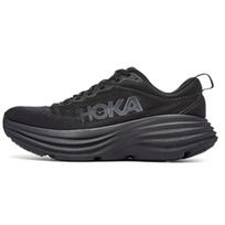 HOKA Bondi 8 Juodi Moteriški Bėgimo Bateliai 1127952-BBLC gray
