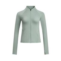 Under Armour Vanish Elite Casual Sports Stand Collar Long Sleeve Jacket Women jackets Green 1389873-348 S gray