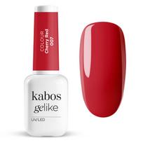 Kabos UV/LED Gelinis Lakas Gelike 007 Vyšnių Raudona 8ml