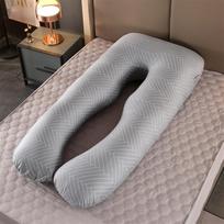 Pregnancy Pillow 130*70cm Sleeping Waist Pillow for Pregnant Women Nursing Pillow Breastfeeding Cushion for Women gray