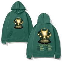 Dave Berniukas, grojęs arfa Naujo albumo turas 2026 m. Hoodies Grafinis spaudinys Megztiniai Populiari apranga Sudaderas Unisex Megztiniai S black