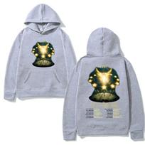 Dave Berniukas, grojęs arfa Naujo albumo turas 2026 m. Hoodies Grafinis spaudinys Megztiniai Populiari apranga Sudaderas Unisex Megztiniai M pilka spalva