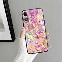 Beautiful Sailor Moon Case for iPhone XS Max 15 16 14 Plus 7 8 17Air 13 12 11 17 Pro Max XR Black Soft Phone Cover iPhone SE (2020) gray