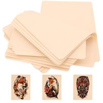 SHIELD PLUS Tattoo Practice Skin 1mm - 1PCS Thin Silicone Fake Skin for Tattooing, Flexible & Reusable, Perfect for Beginners & Pros beige