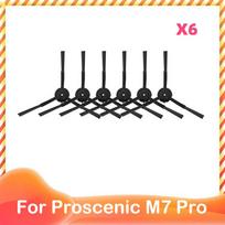 Roller Brush Hepa Filter Mop Cloth Dust Bag Replacement Kit for Proscenic M7 Pro Uoni V980 Plus Vacuum Cleaner Spare Parts black