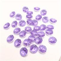 Stikliniai karoliai,  Violetinė krištolinė