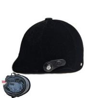 Aksominis jojimo šalmas vyrams ir moterims - Visasezoninė lauko jojimo apsauga One Size (Adjustable) black