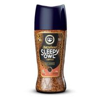 Sleepy Owl Hazelnut Premium Instant Coffee | 100% Arabica | Makes 50 Cups | Microground Technology | Ready in Seconds | 100g brown