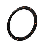 PC dangtelio rėmelio žiedas dėklas Samsung Galaxy Watch 7 Ultra 47mm išmaniajam laikrodžiui Apsauginis dėklas PC rėmo korpusas Bamperio priedai  watch 7 ultra 47mm black