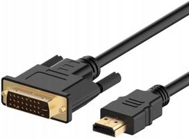 Adapter Dvi-d (24+1) į Hdmi kabelis, 1.8m