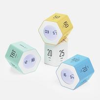 Muaseu Multi Hex Clock Timer 2Nd Generation 2Nd Gen Mint (1-3-5-10-30 Mins-Tbt)/Free white