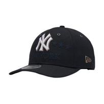 New Era 9FORTY New York Yankees embroidery design baseball cap, same style for men and women, dark blue 60893210 mėlyna