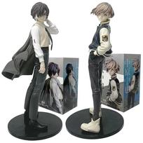 22Cm Bungou Stray Dogs Anime Figure Youth Dazai Osamu Action Figure Nakahara Chuuya Figurine Pvc Collection Model Doll Toys gray