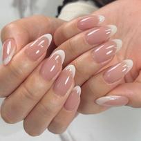 24 Pcs Pink Purple Ombre Waterdrop Ballerina Press On Nails Removable Fake Nail Tips For Girls Acrylic Artificial Nail Art Set