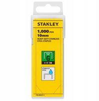 Stanley tvirtinimo segtukai 10mm, 1000 vnt., nerūdijančio plieno, tipas G