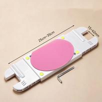 Upgraded Thickened Bunk Bed Ladder Foot Pads Widened Universal Non-Slip Protective Mats  Bedroom 25~35cm pink
