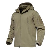 Taktinė parka viršutinis drabužis išgyvenimo žaidimo striukė kovinė softshell striukė karinė žvejybos laipiojimo drabužiai chaki L [MAGCOMSEN] vyriška gray