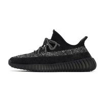 Adidas Originals Yeezy Boost 350 V2 Low top Casual Shoes Unisex Black BY9612(Team1007-) 42⅔ black