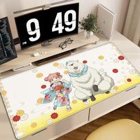 Spyfamily Mouse Pad Xxl Anya Forger Keyboard Pads Anime Loid Forger Mouse Mat Yor Forger Deskpad 800x300x2mm gray