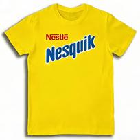Nesquik Šokoladinis Pienas Marškinėliai Harajuku Stiliaus Apvalia Kaklo Trumpomis Rankovėmis Viršutinė Dalies Unisexs Ir Unisexs Vintažinis Laisvalaikio Gatvės Drabužis Y2k Marškinėlis 2XL blue