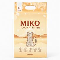 Sušokantis tofu kačių kraikas MIKO Originalus, 6 l