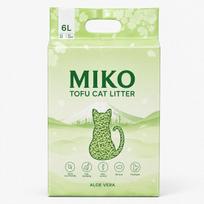Sušokantis tofu kačių kraikas MIKO Aloe Vera, 6 l