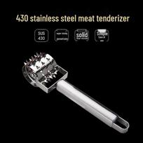 Stainless Steel Meat Tenderizer Tool Set gray