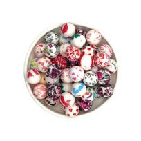 Meilės rašto silikono karoliukų rinkinys, Valentines Day series silicone beads 8