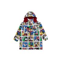 Levis All Over Print Hooded Zip Cotton Jacket Women jackets A0615-0000 M black