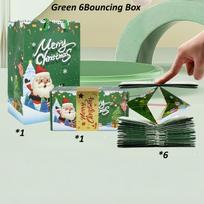 Exploding Gift Box - Christmas Surprise Box Pop Up with Money Holders, Reusable Party Gift Box for Cash, Gifts, Party Supplies 1Set beige