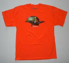 Gorillaz Dirty Harry Helmet Orange Tshirt New S brown