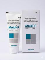 Moisil-P Baltas minkštas parafinas ir lengvas skystas parafinas kremas, 60 g (pakuotė po 2) white
