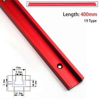 1Pcs Slide Guide Rail T-Track Aluminium Alloy 300-600mm T-Slot Track T Slider Fixture Slot Slide 19 Type 19x9.5mm