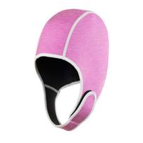 2mm Neoprene Dive Hood Swimming Snorkeling Surfing Cold Water Protection UV Sun Shield Adult Wetsuit Cap Pink pink