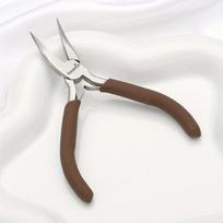 Replės rinkinys, #02 Bent Nose Pliers (No Teeth) - 1pc