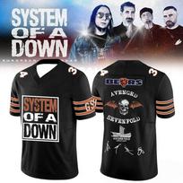 System of A Down SOAD 2026 EU & UK Tour Jersey Men Women Quick Dry Breathable Y2k Oversized Short Sleeve High-Quality T-shirt M gray